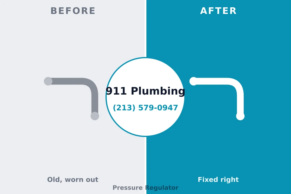 Before and after: plumbing company Sanford, ME